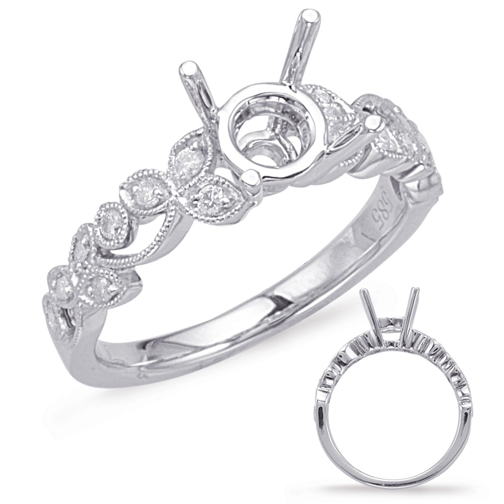 White Gold Engagement Ring