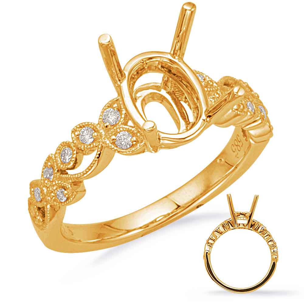 Yellow Gold Engagement Ring