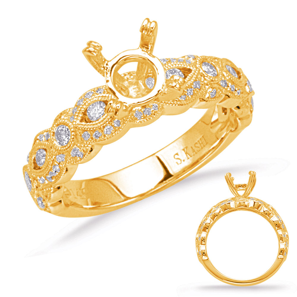 Yellow Gold Engagement Ring