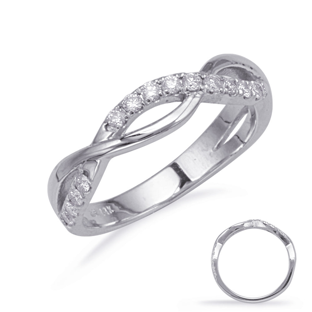 White Gold Matching Band