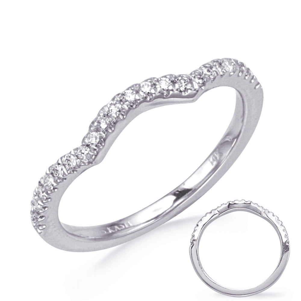 White Gold Wedding Band
