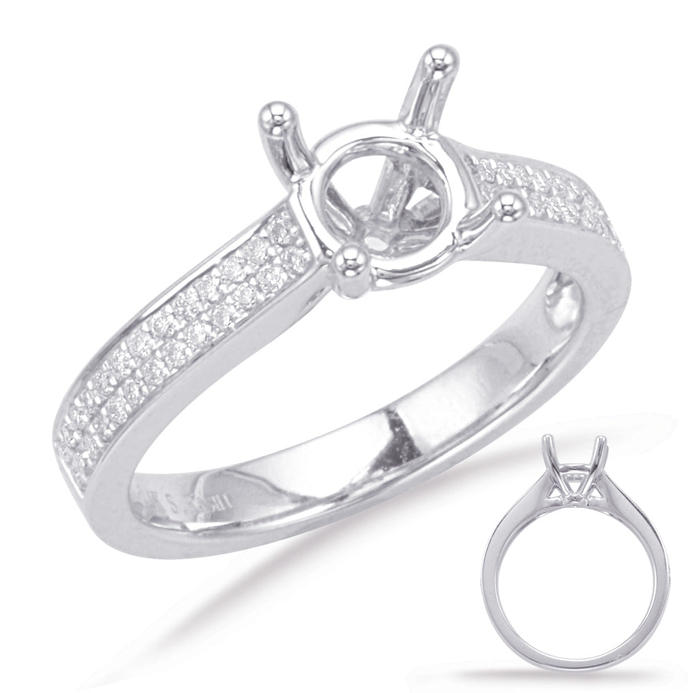 White Gold Engagement Ring
