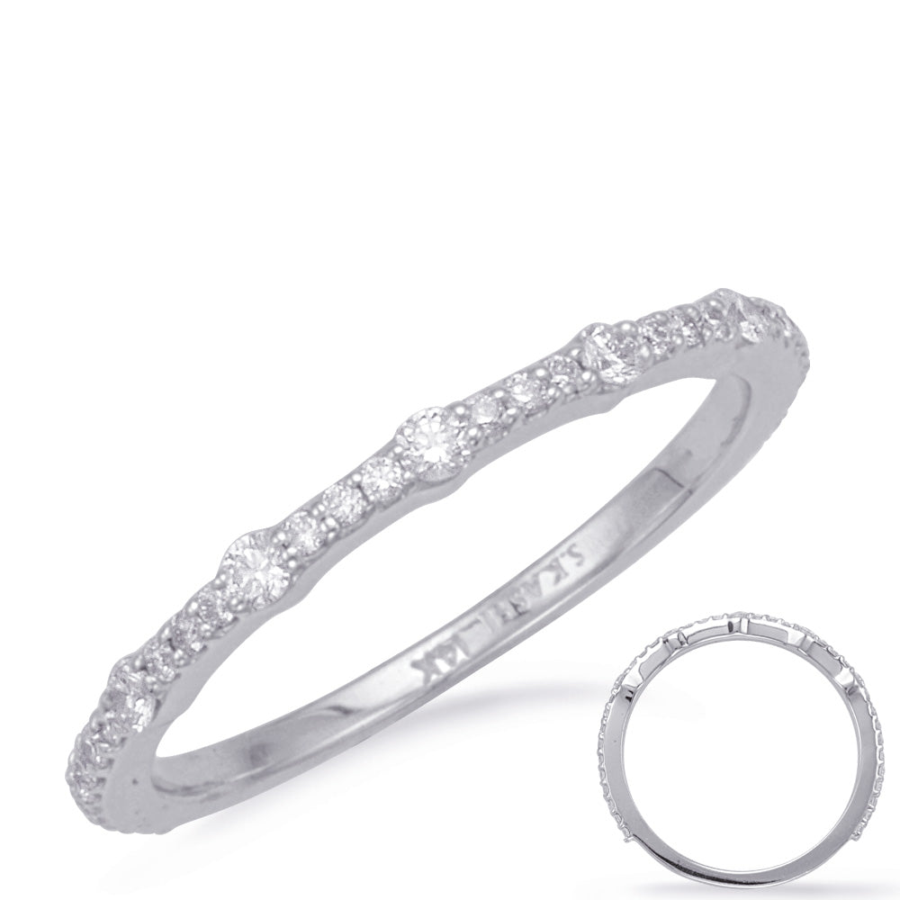 White Gold Matching Band