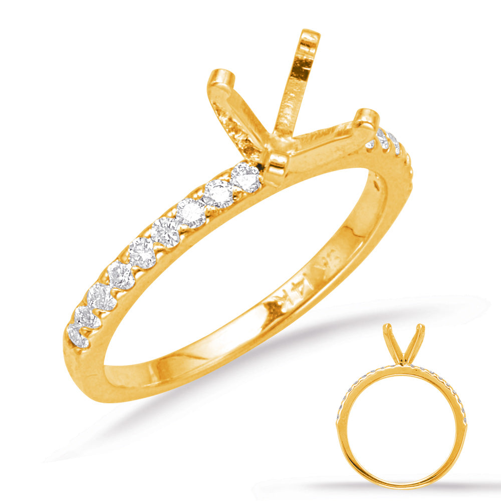 Yellow Gold Engagement Ring