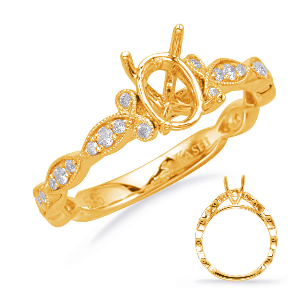 Yellow Gold Engagement Ring