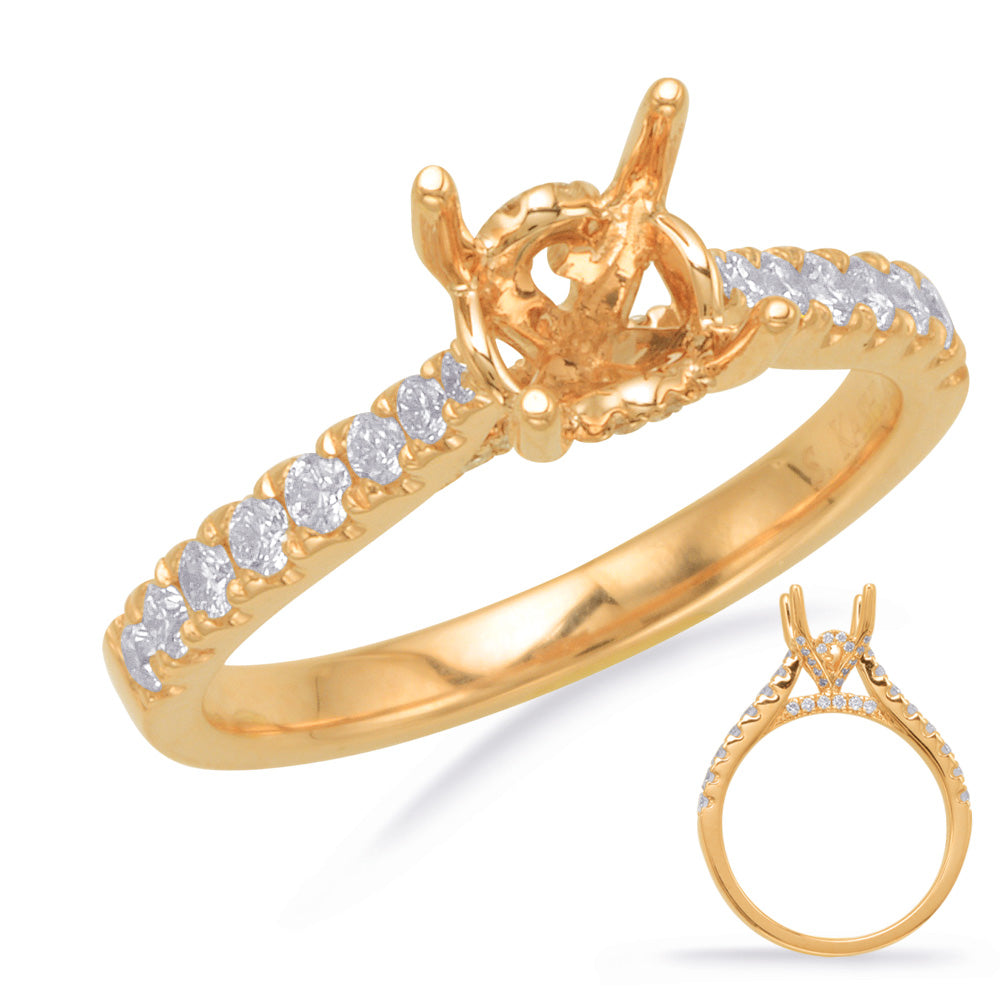Yellow Gold Engagement Ring