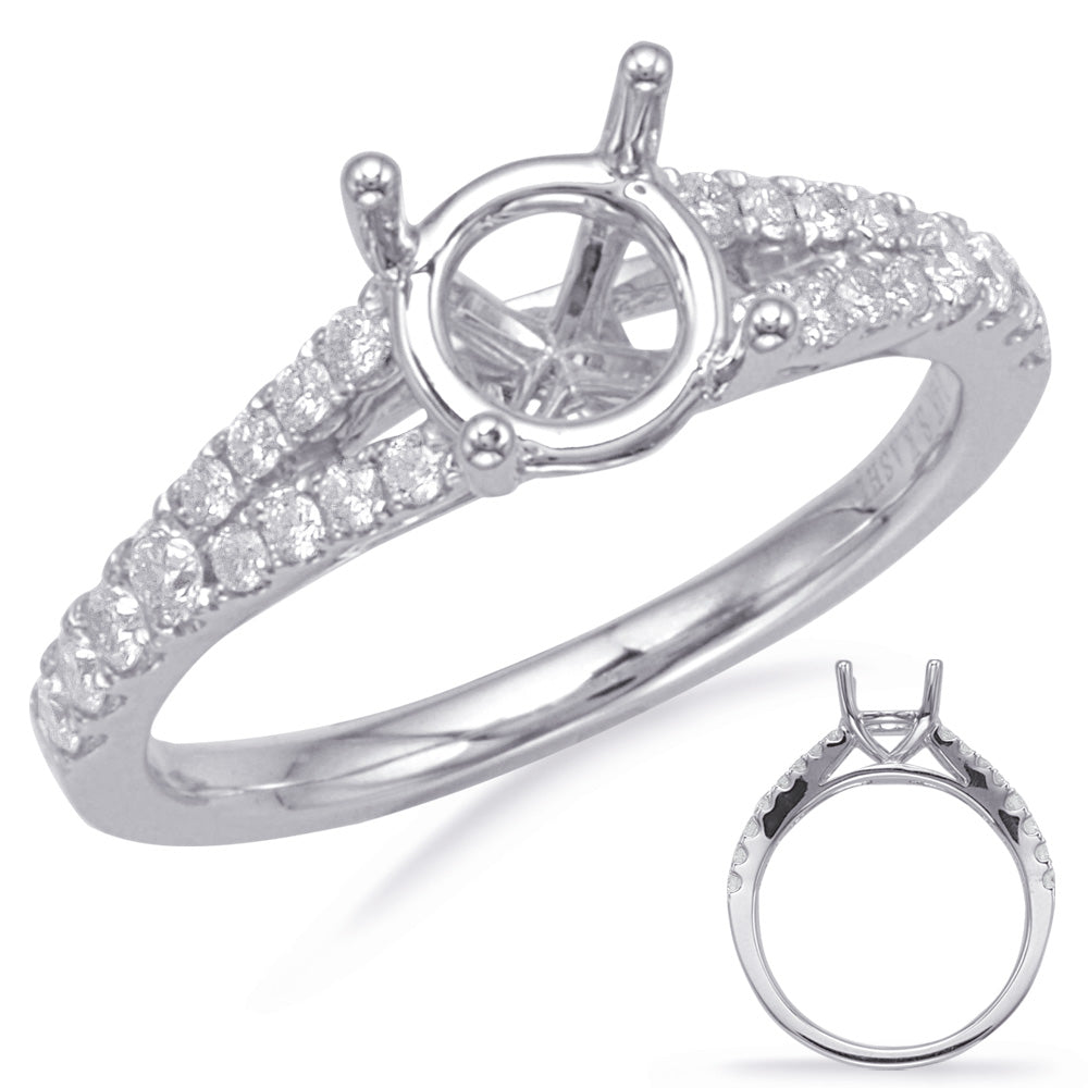 White Gold Engagement Ring