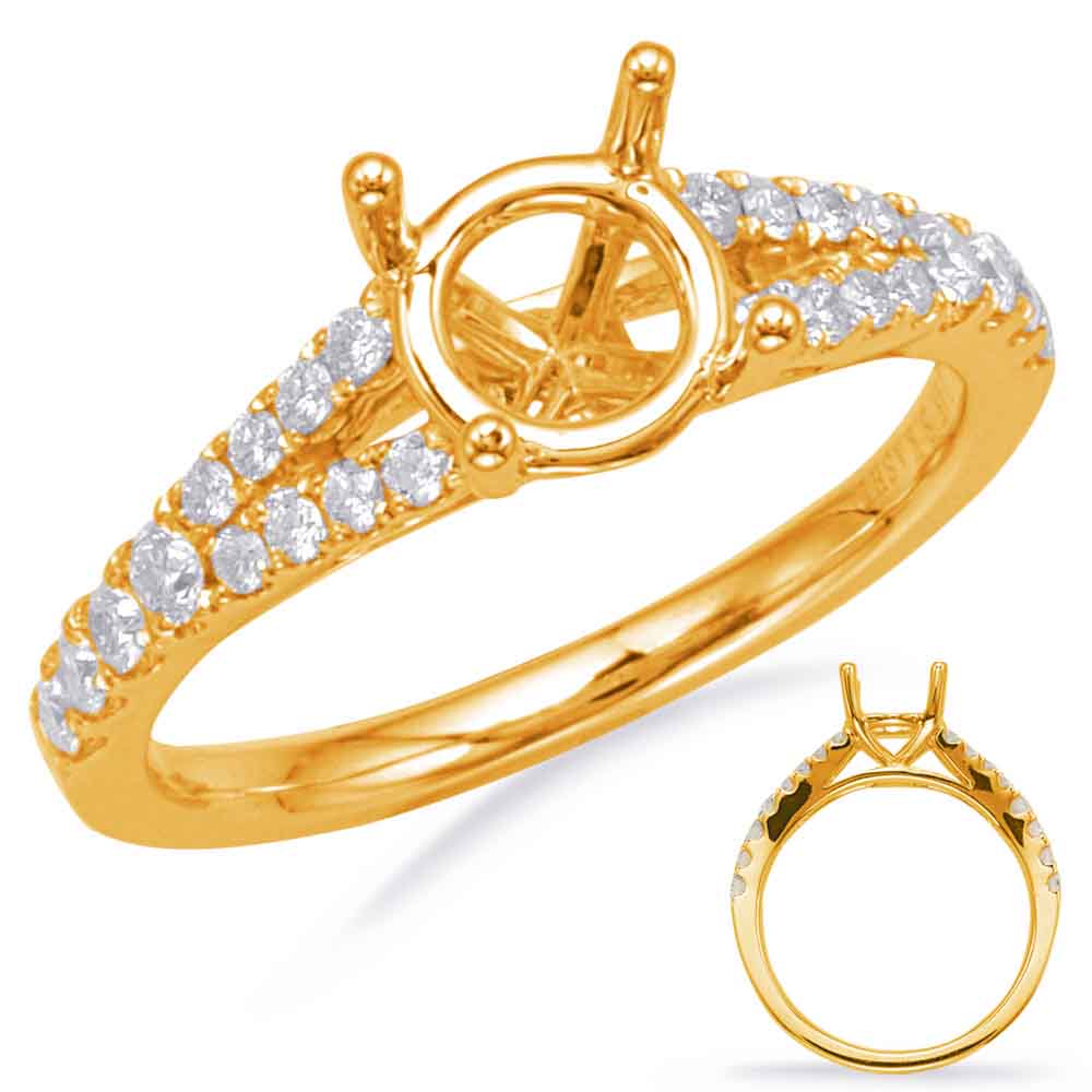 Yellow Gold Engagement Ring