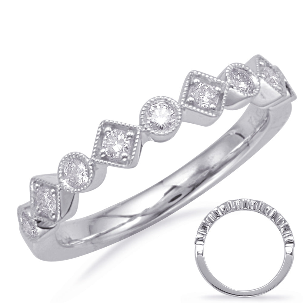 White Gold Matching Band