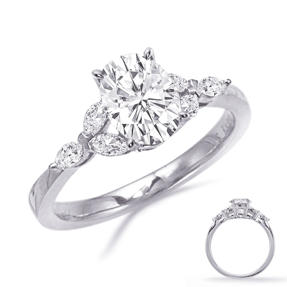 White Gold Engagement Ring