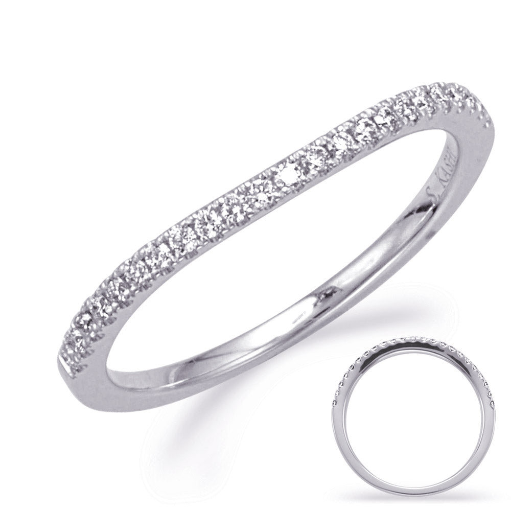 White Gold Wedding Band