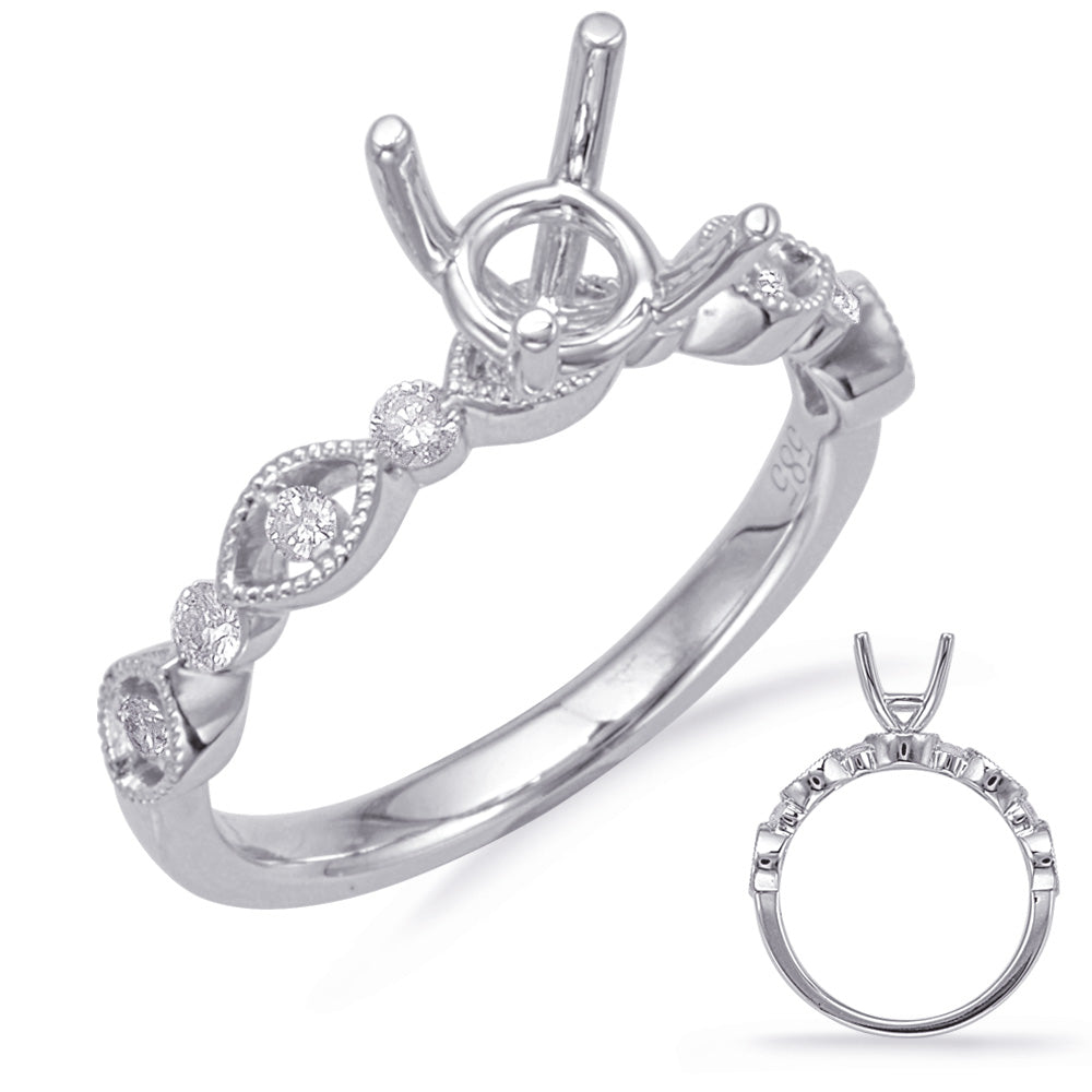 White Gold Engagement Ring