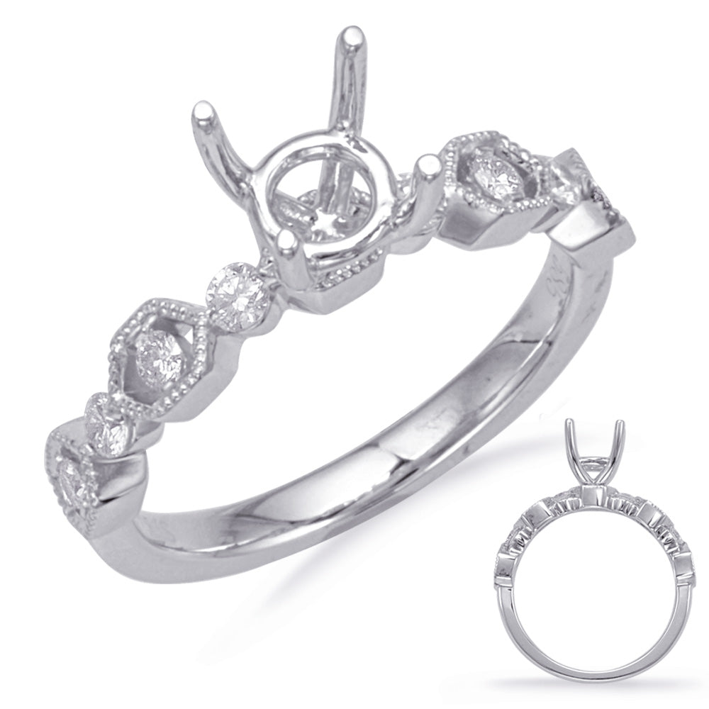 White Gold Engagement Ring