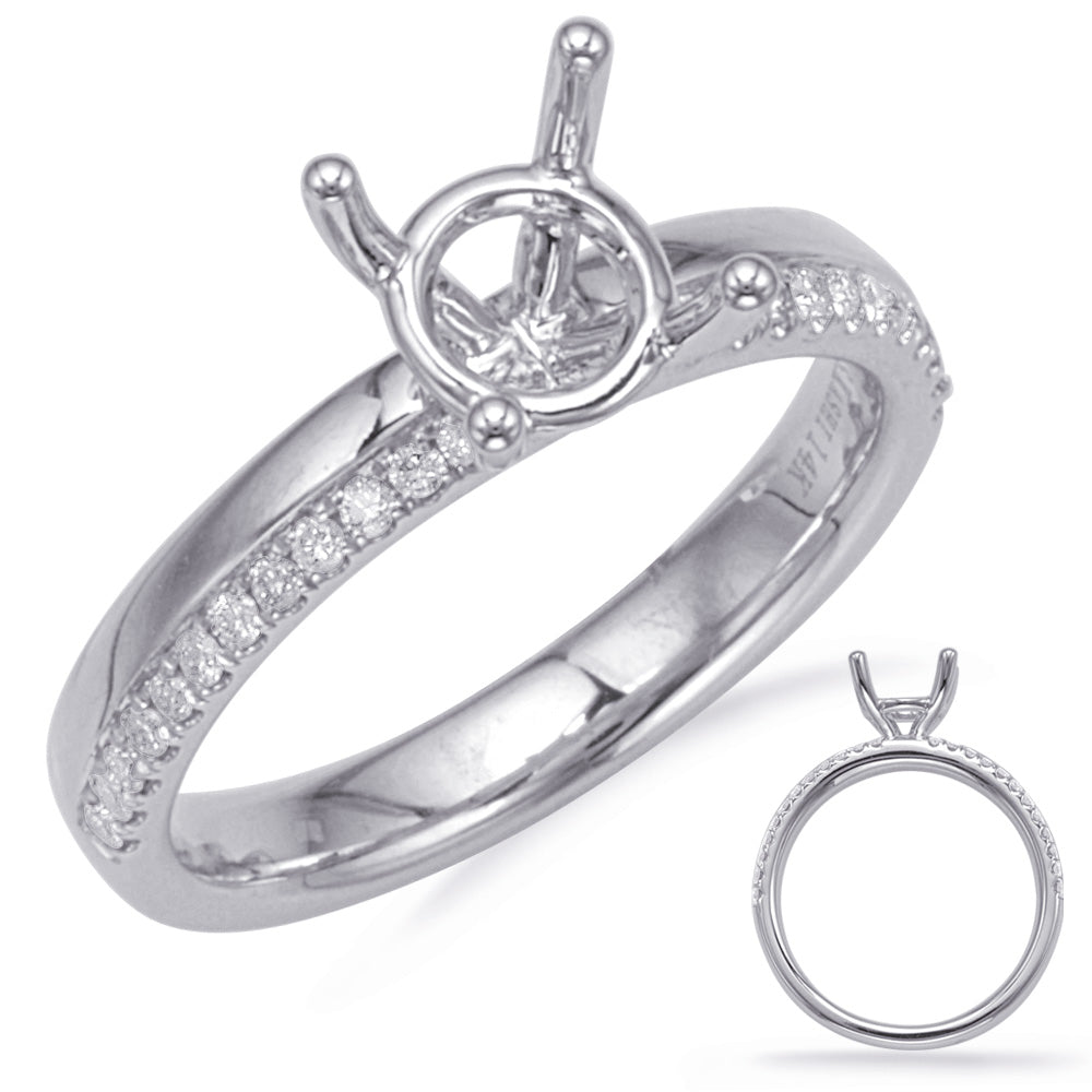 White Gold Engagement Ring