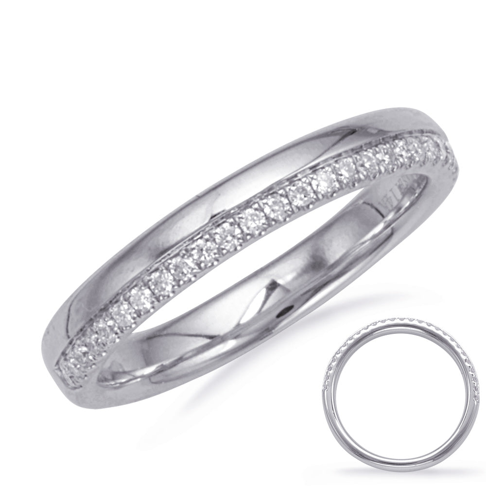 White Gold Matching Band