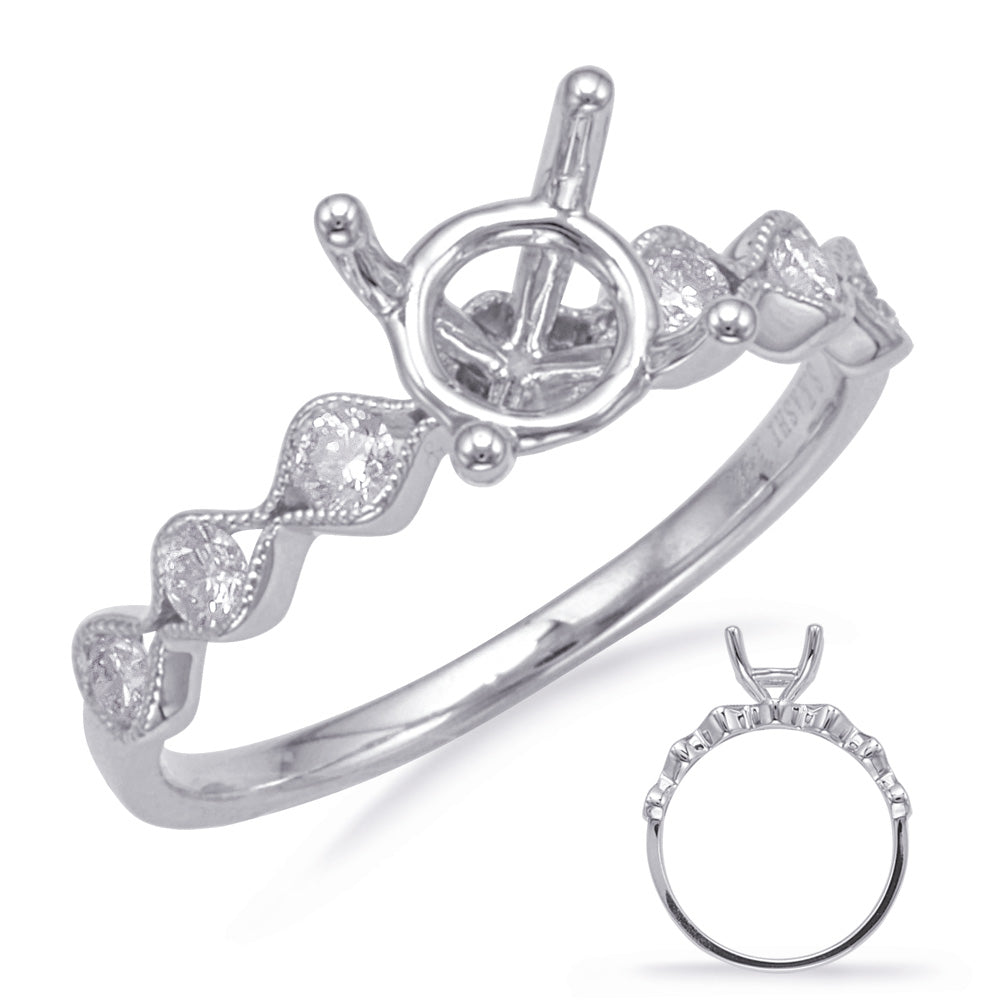 White Gold Engagement Ring