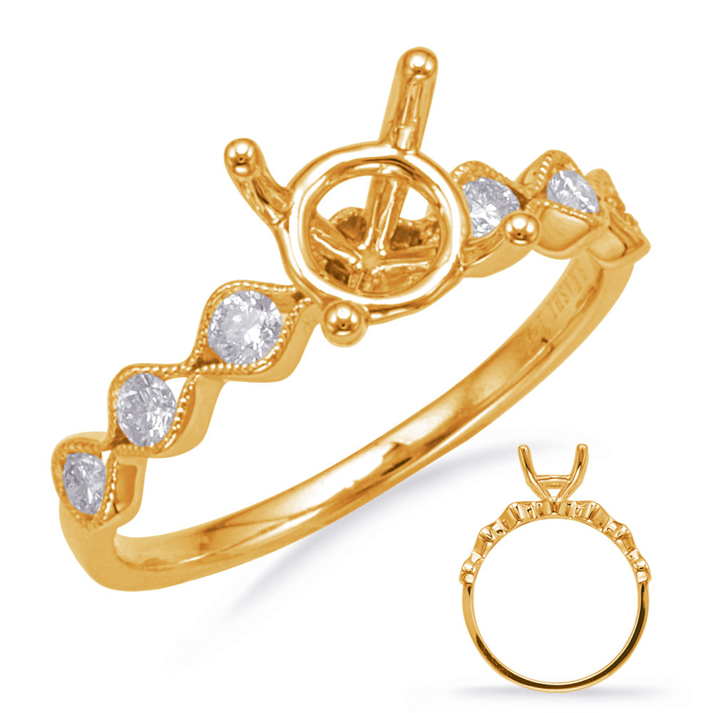 Yellow Gold Engagement Ring