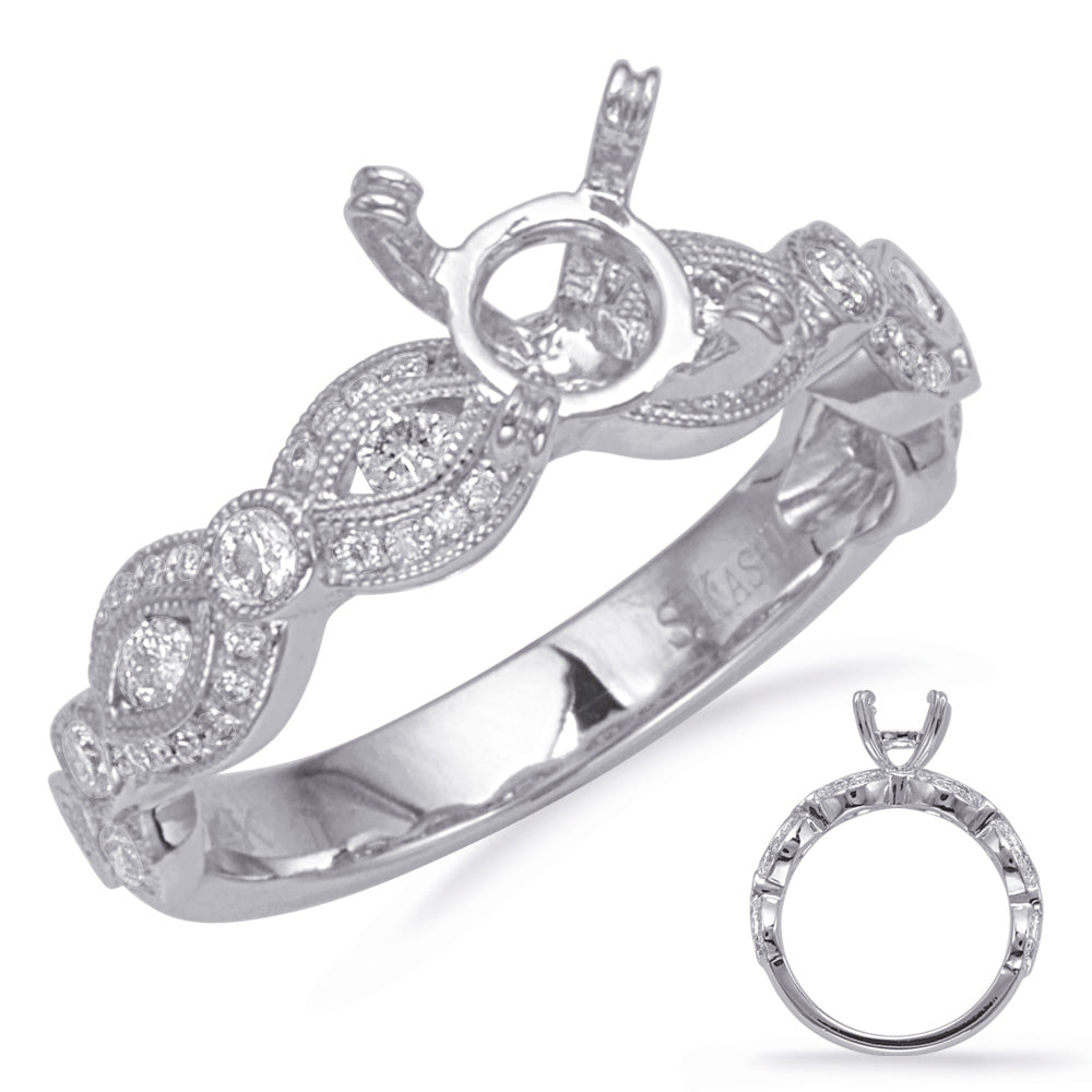 White Gold Engagement Ring