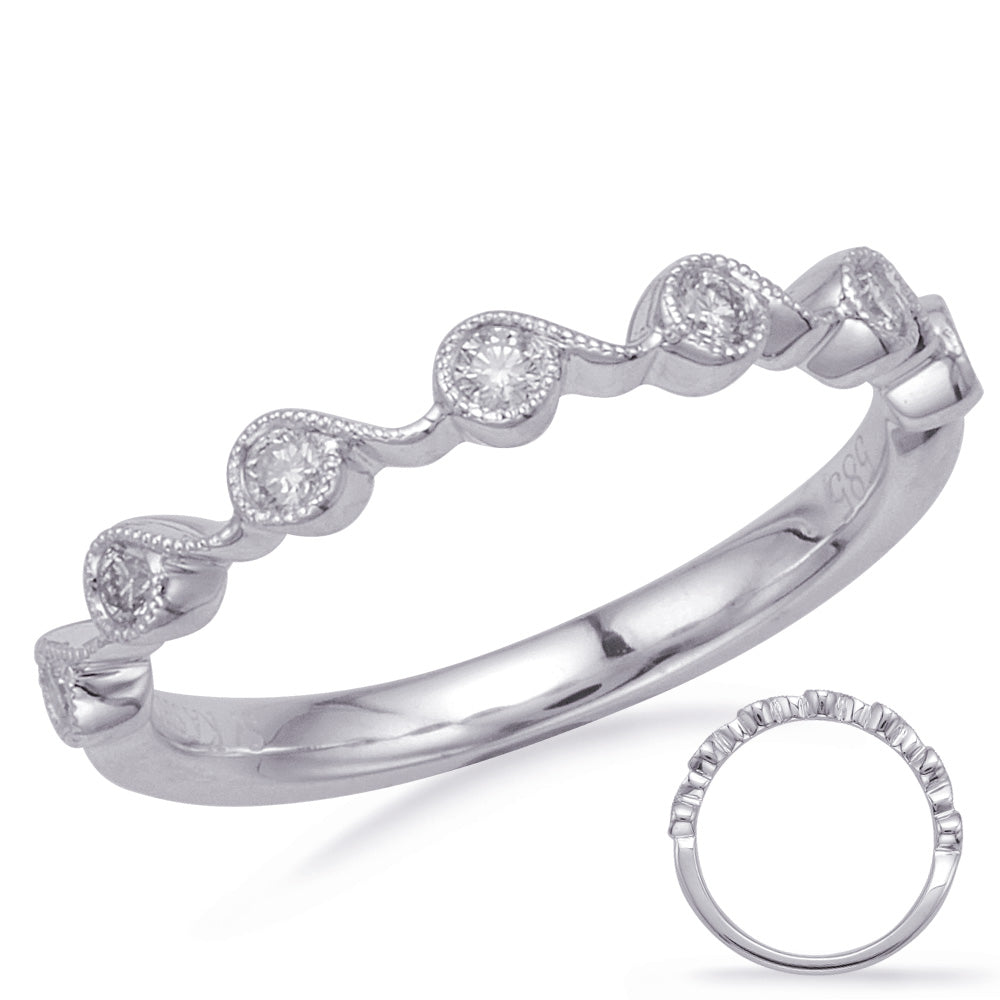 White Gold Matching Band