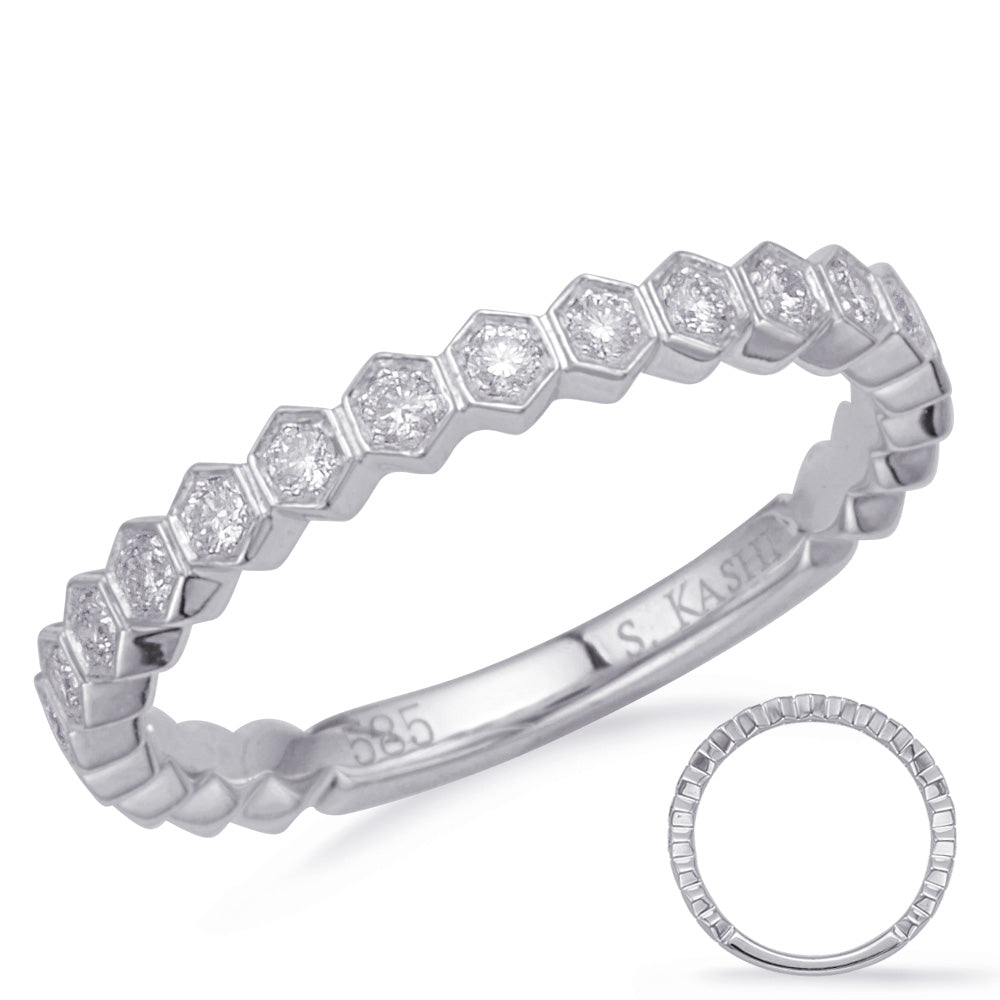 White Gold Matching Band