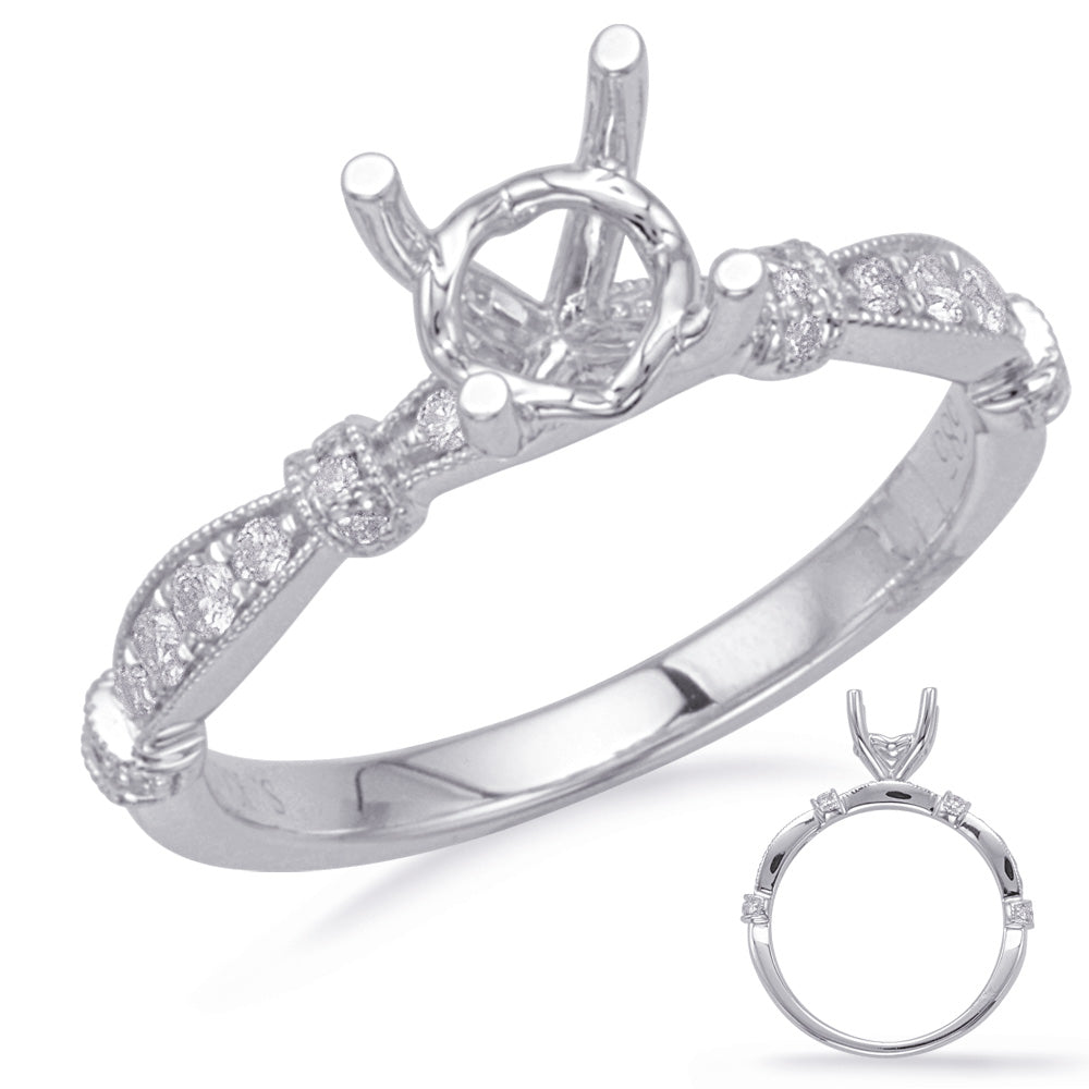 White Gold Engagement Ring