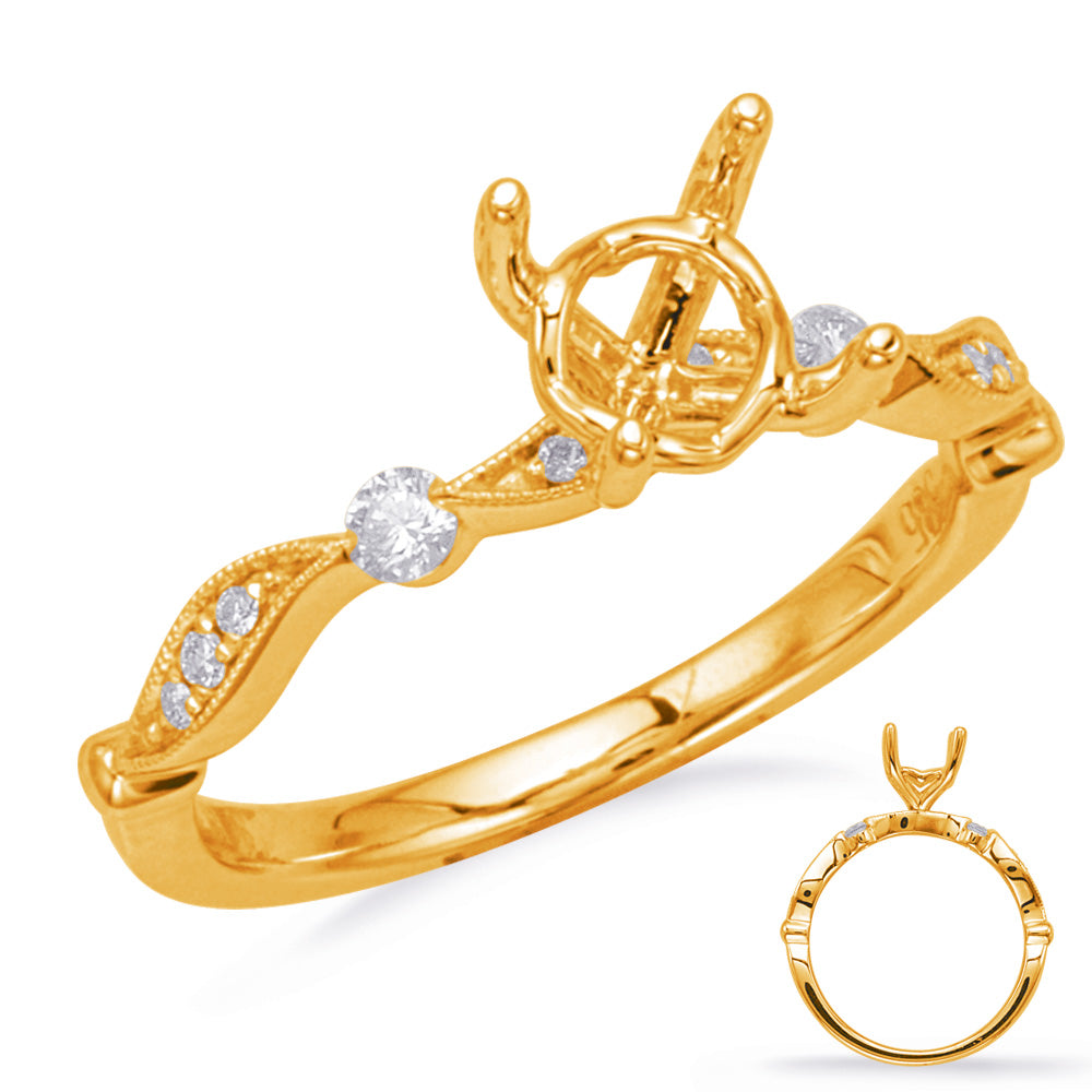 Yellow Gold Engagement Ring