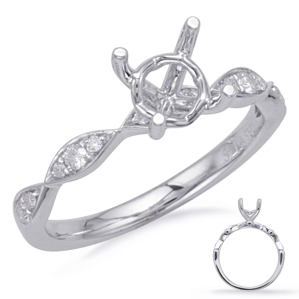 White Gold Engagement Ring