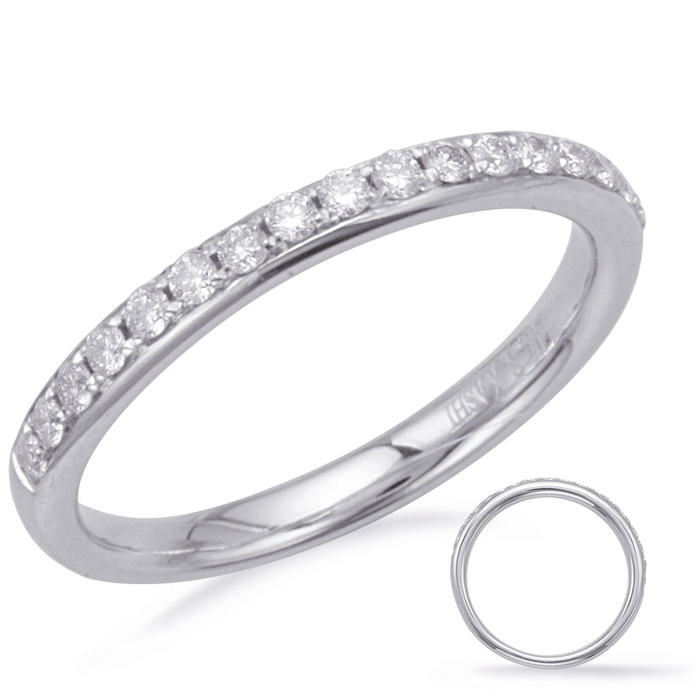 White Gold Matching Band