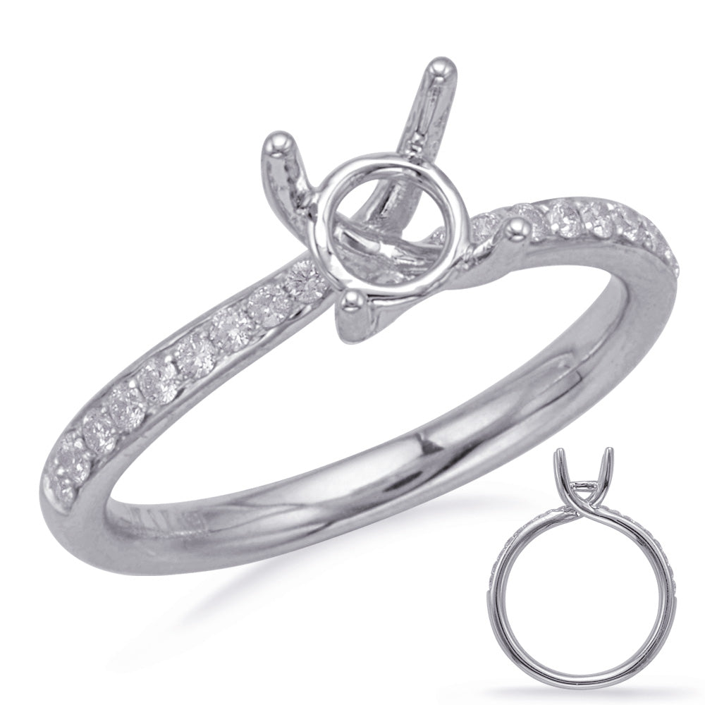 White Gold Engagement Ring