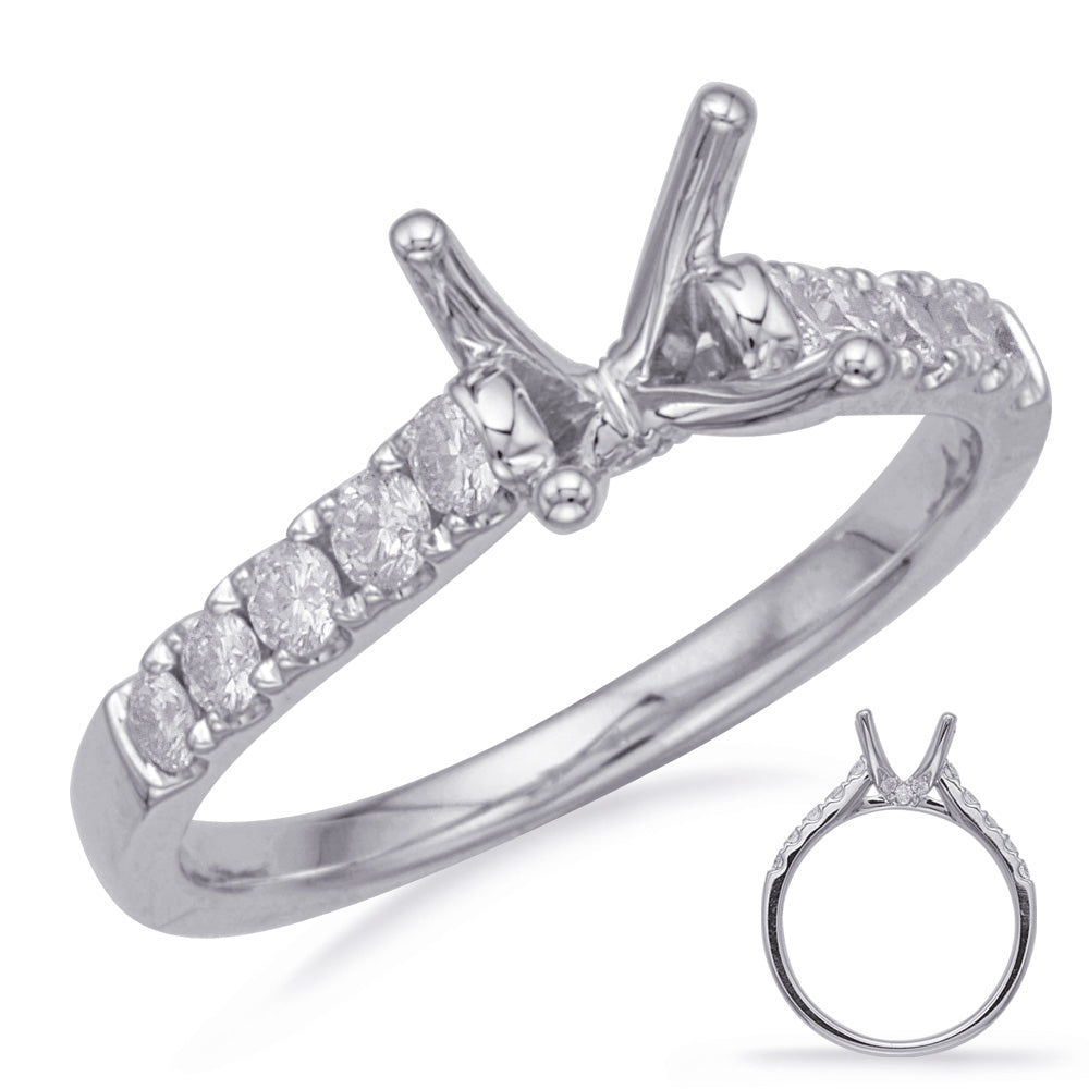 White Gold Engagement Ring