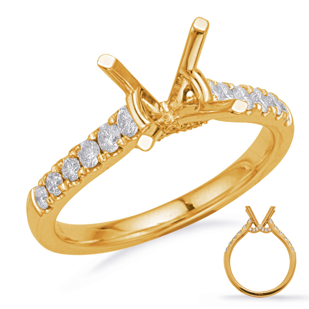 Yellow Gold Engagement Ring