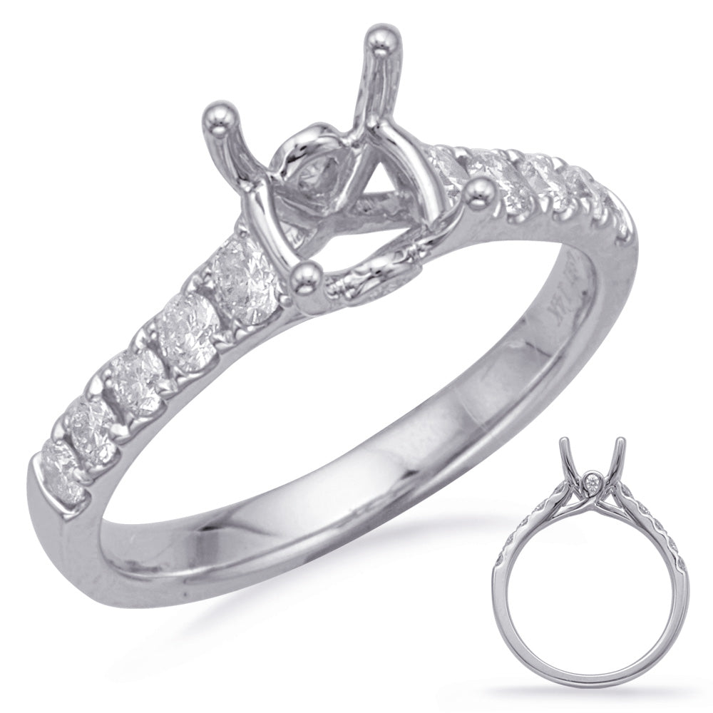 White Gold Engagement Ring