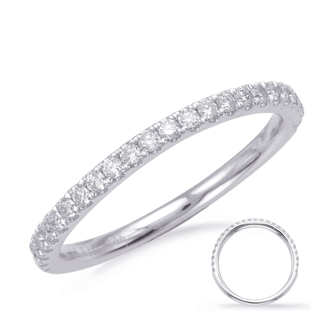 White Gold Matching Band