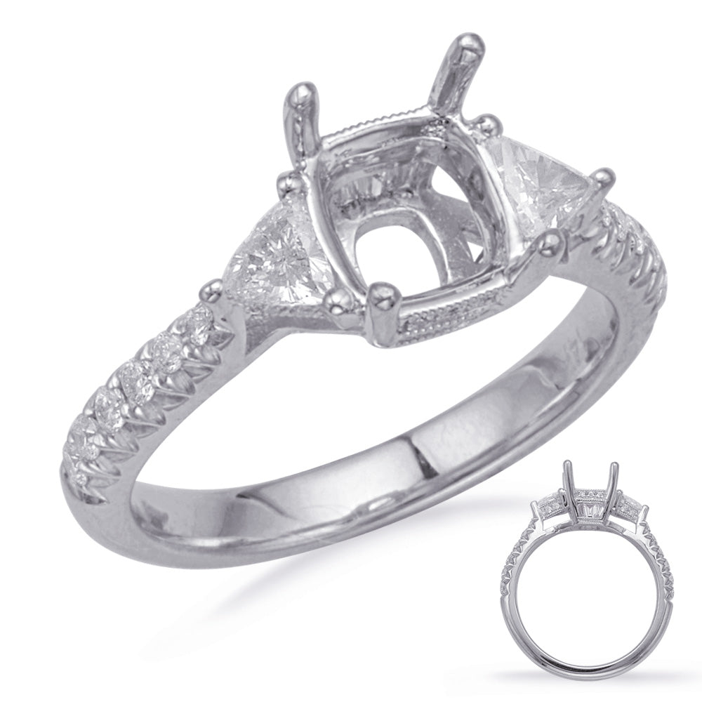 White Gold Engagement Ring
