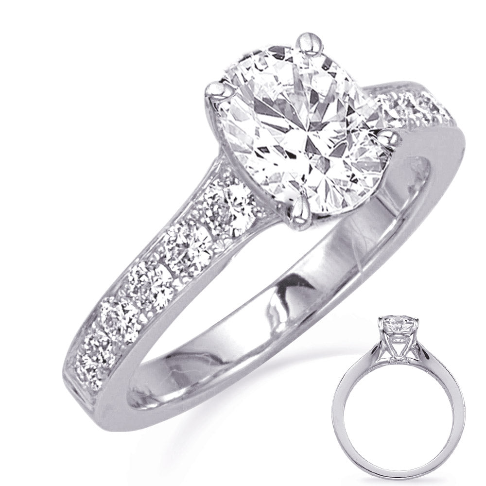 White Gold Engagement Ring