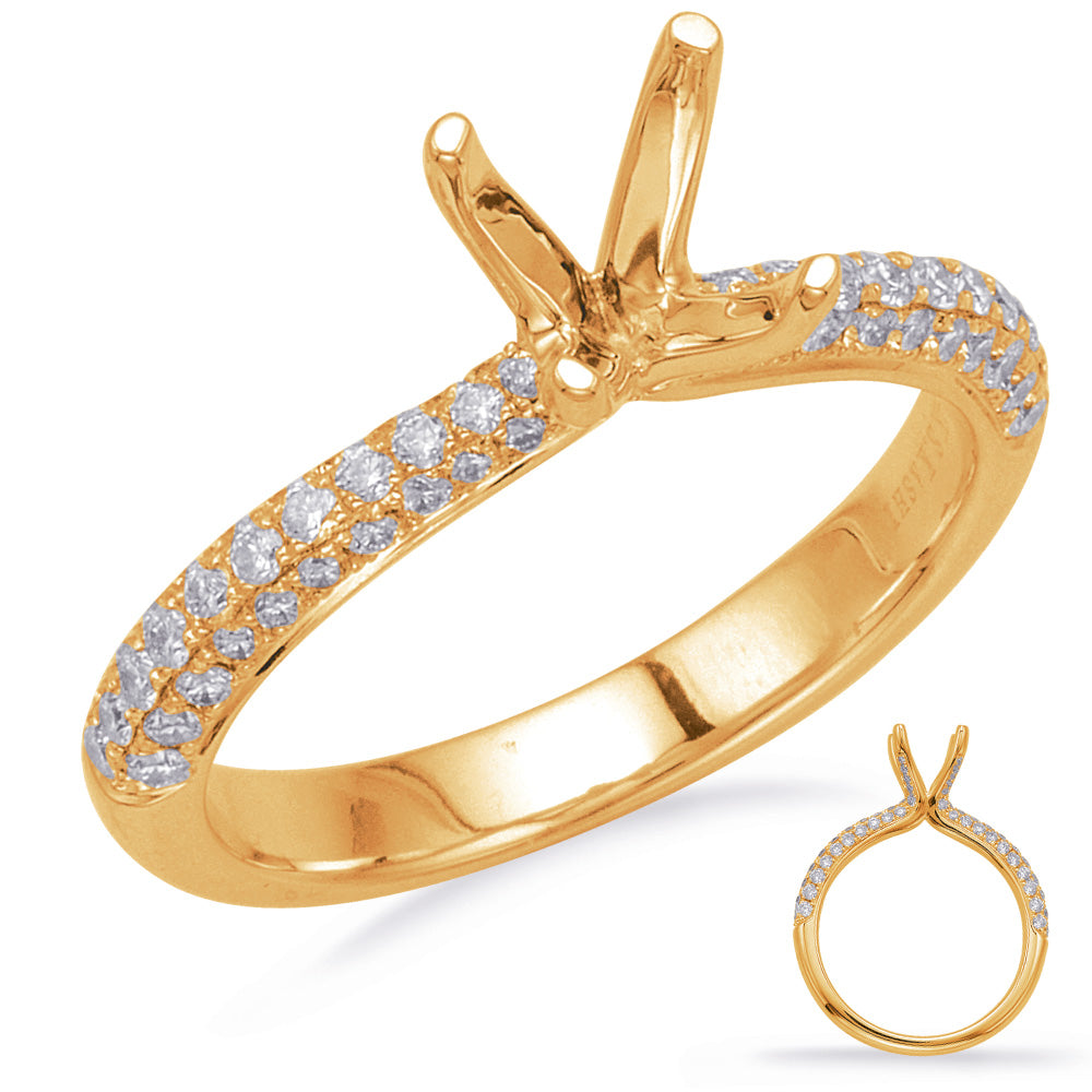 Yellow Gold Engagement Ring
