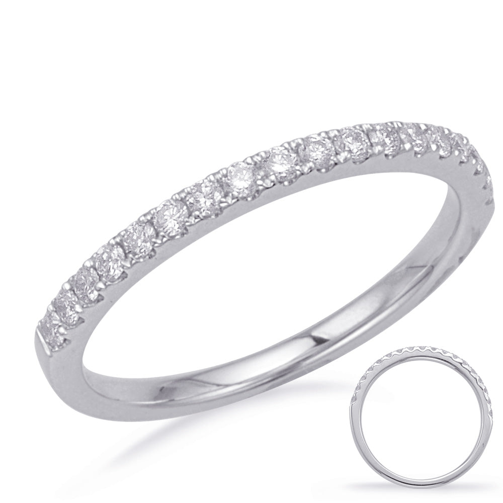 White Gold Matching Band