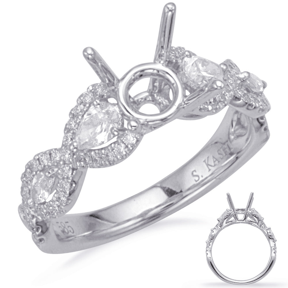 White Gold Engagement Ring