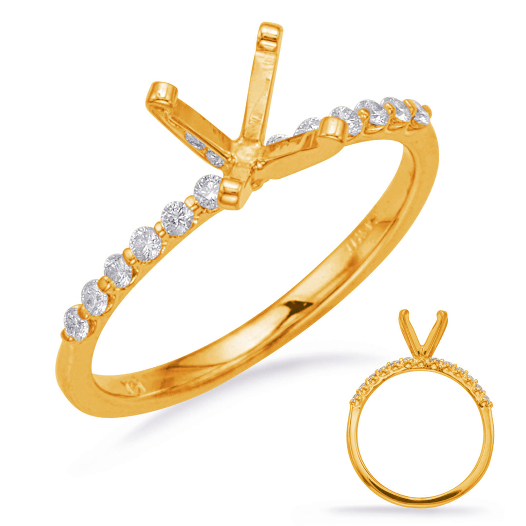 Yellow Gold Engagement Ring