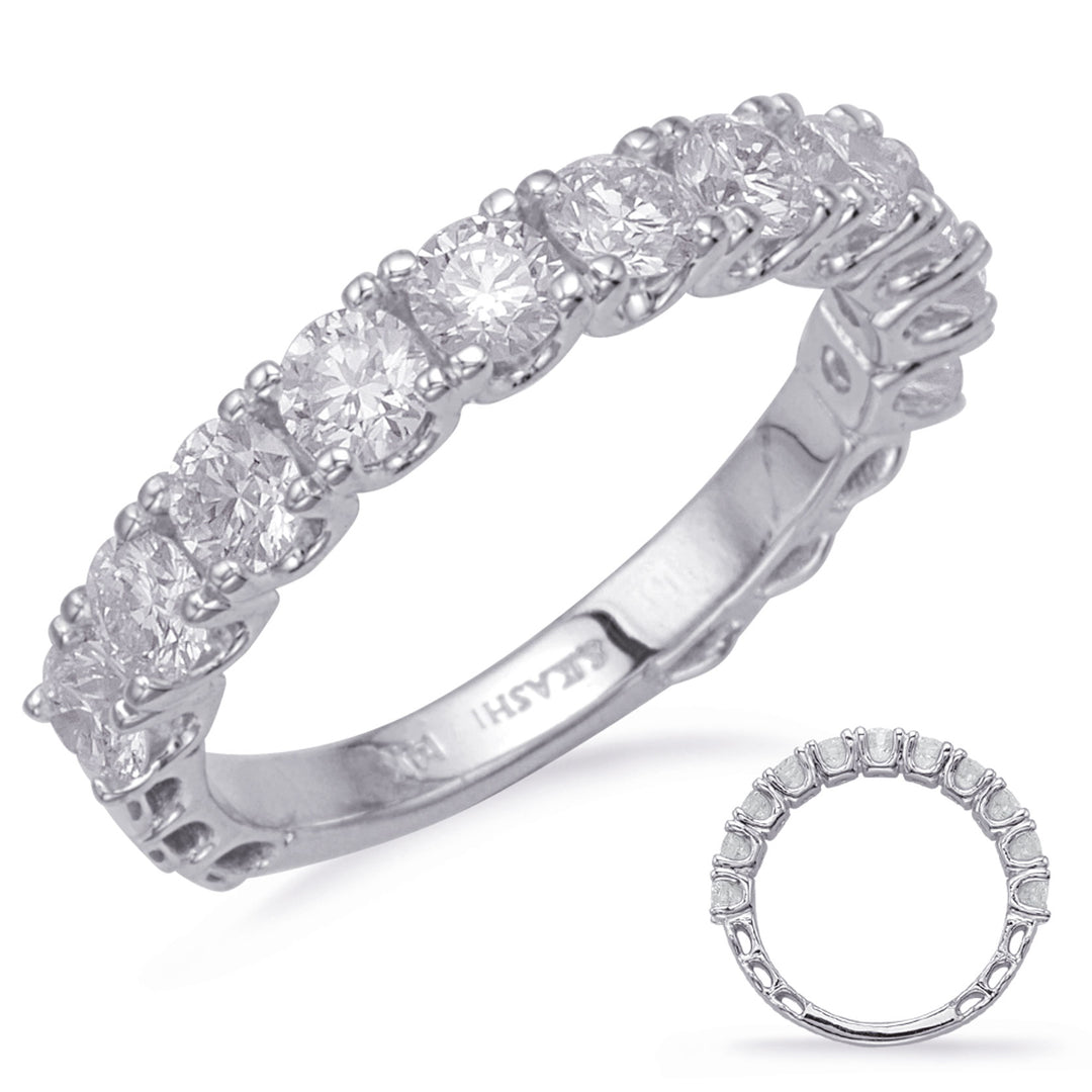 White Gold Wedding Band
