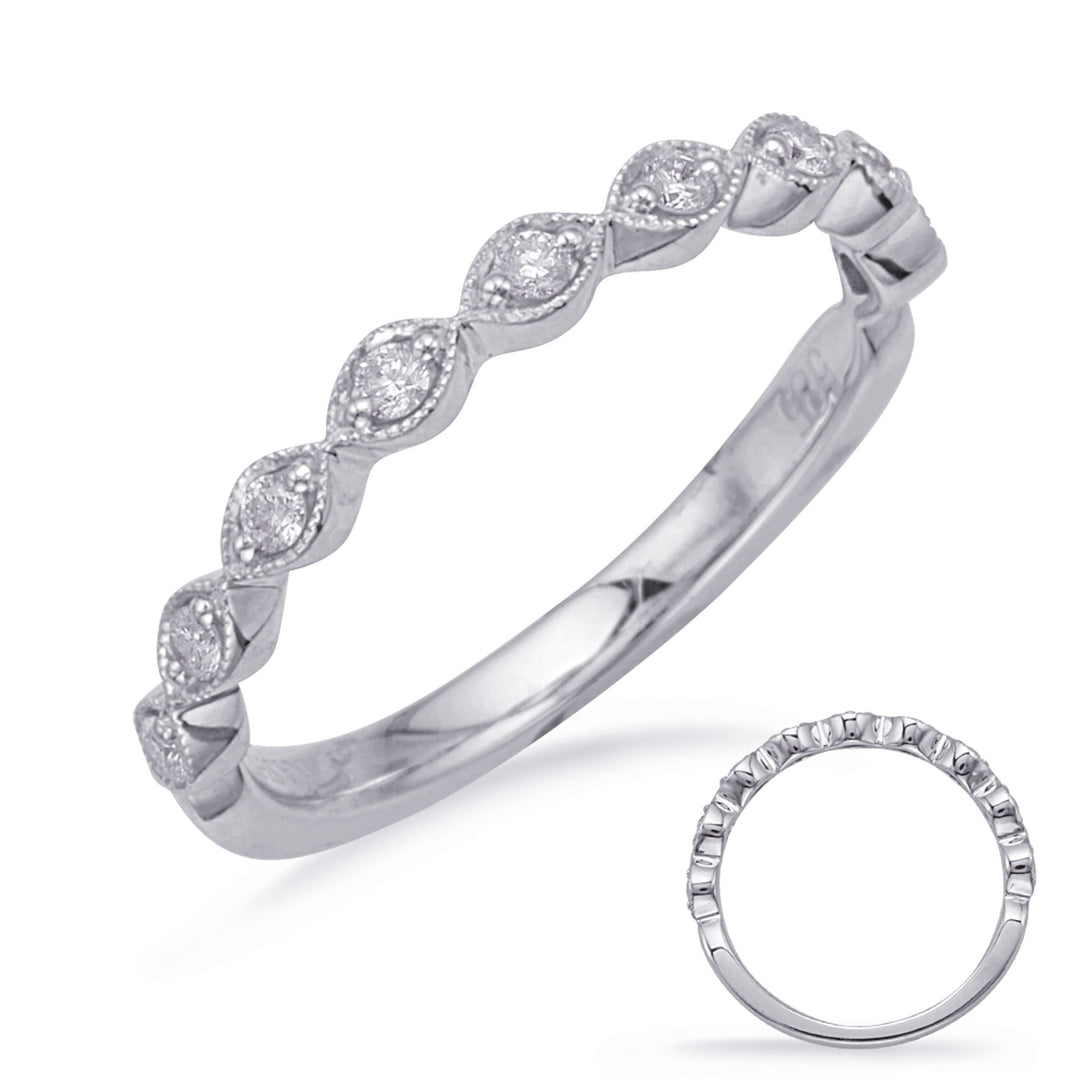 White Gold Matching Band