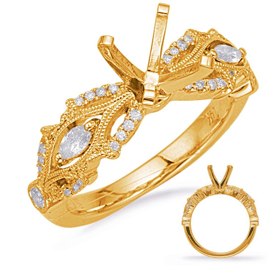 Yellow Gold Engagement Ring