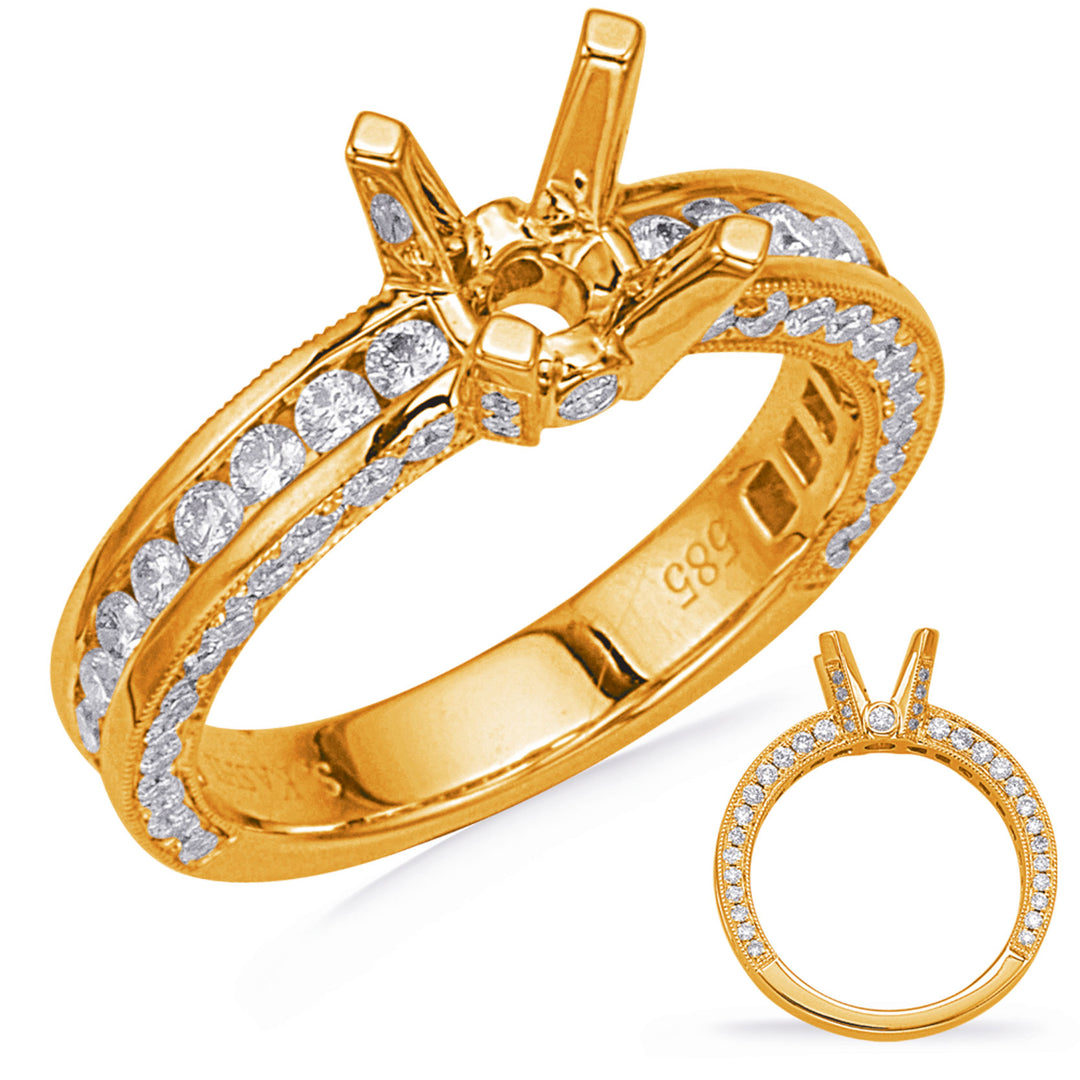 Yellow Gold Engagement Ring
