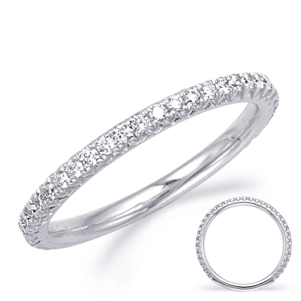 White Gold Wedding Band