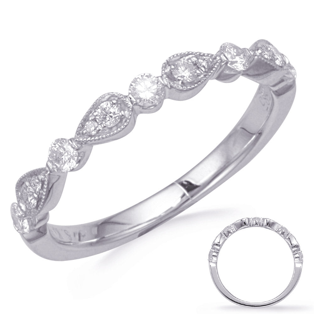 White Gold Matching Band