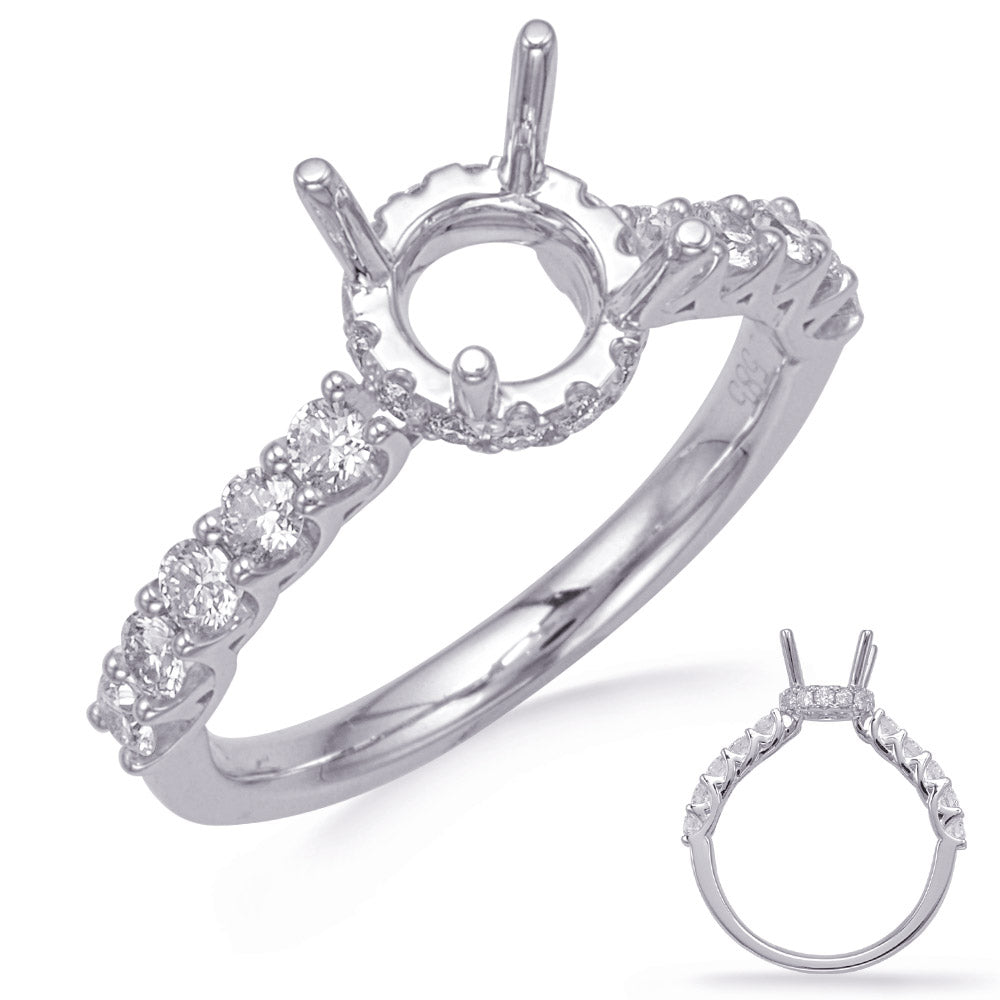 White Gold Engagement Ring
