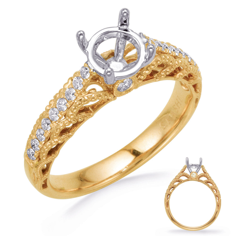 Yellow Gold Engagement Ring