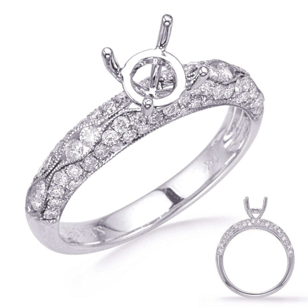 White Gold Engagement Ring
