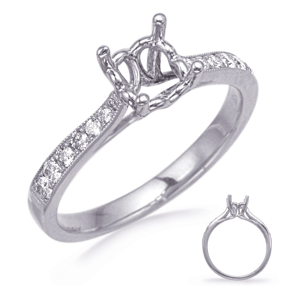 White Gold Engagement Ring