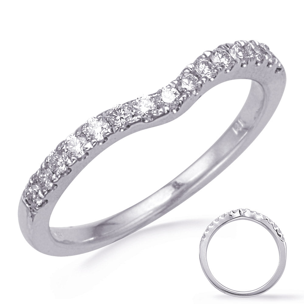 White Gold Diamond Wedding Band